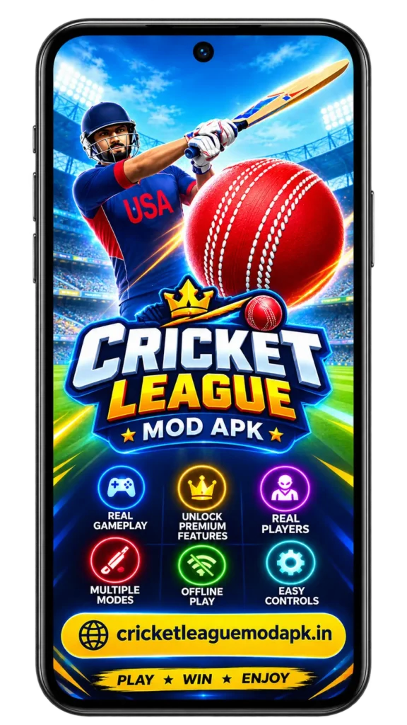 Cricket League Mod Apk